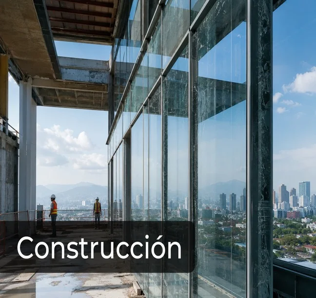 Proyecto arquitectónico de vidrio
